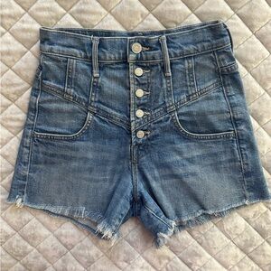Mother High Waist Shorts